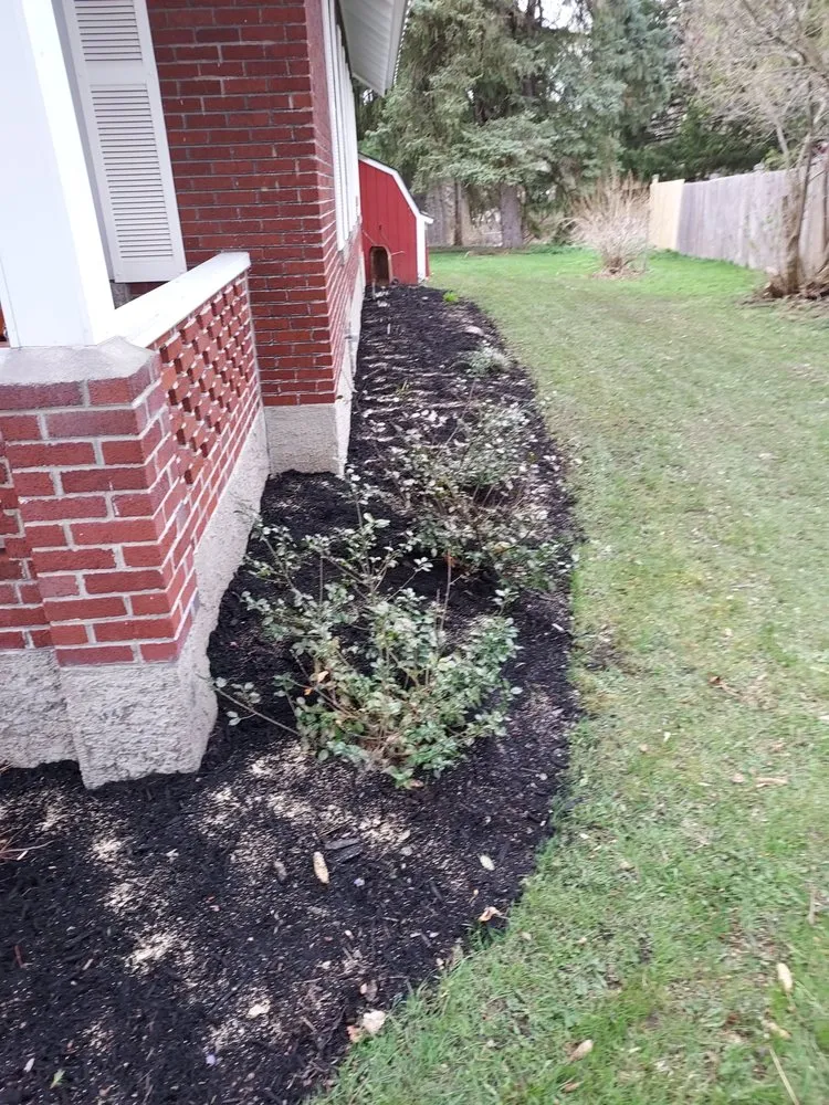 Custom landscape design with custom design in Adams, NY by Kat Landscaping