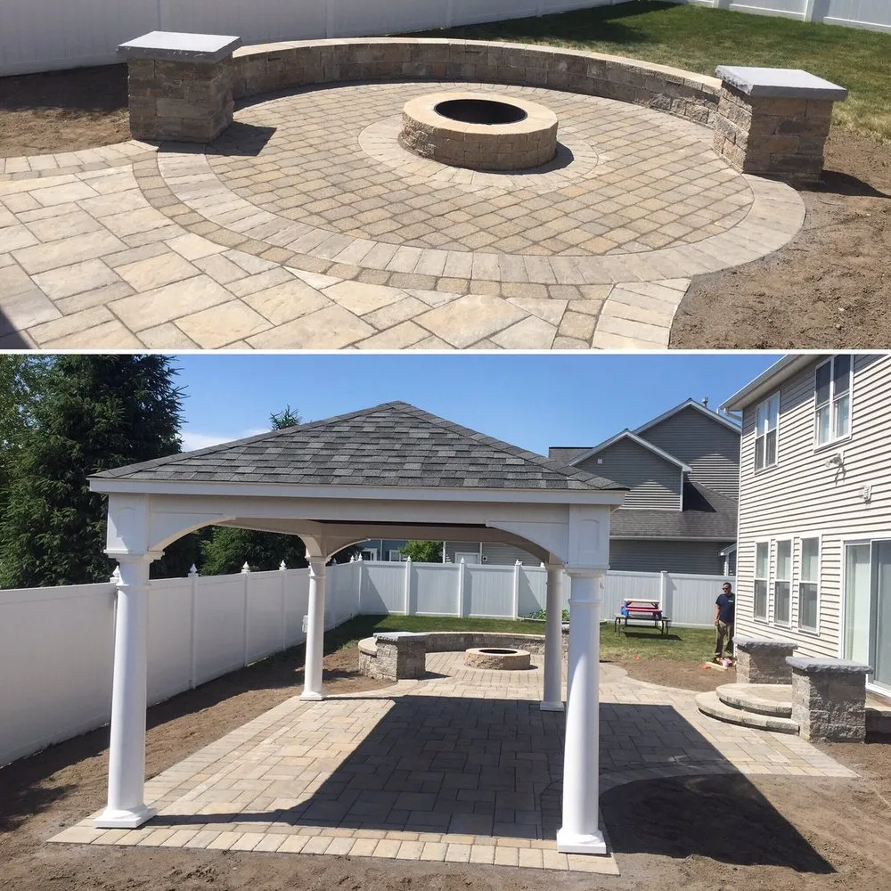 Professional lawn care service for beautiful yards across Albany, NY - Katahdin Stone Works