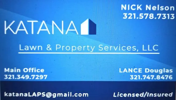 Katana Lawn & Property Services Logo