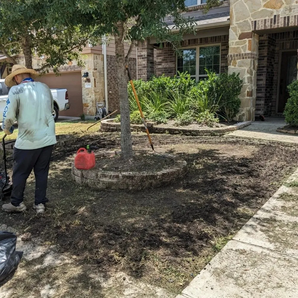 Trusted garden landscaping in Katy, TX by Katy Lawn Pros