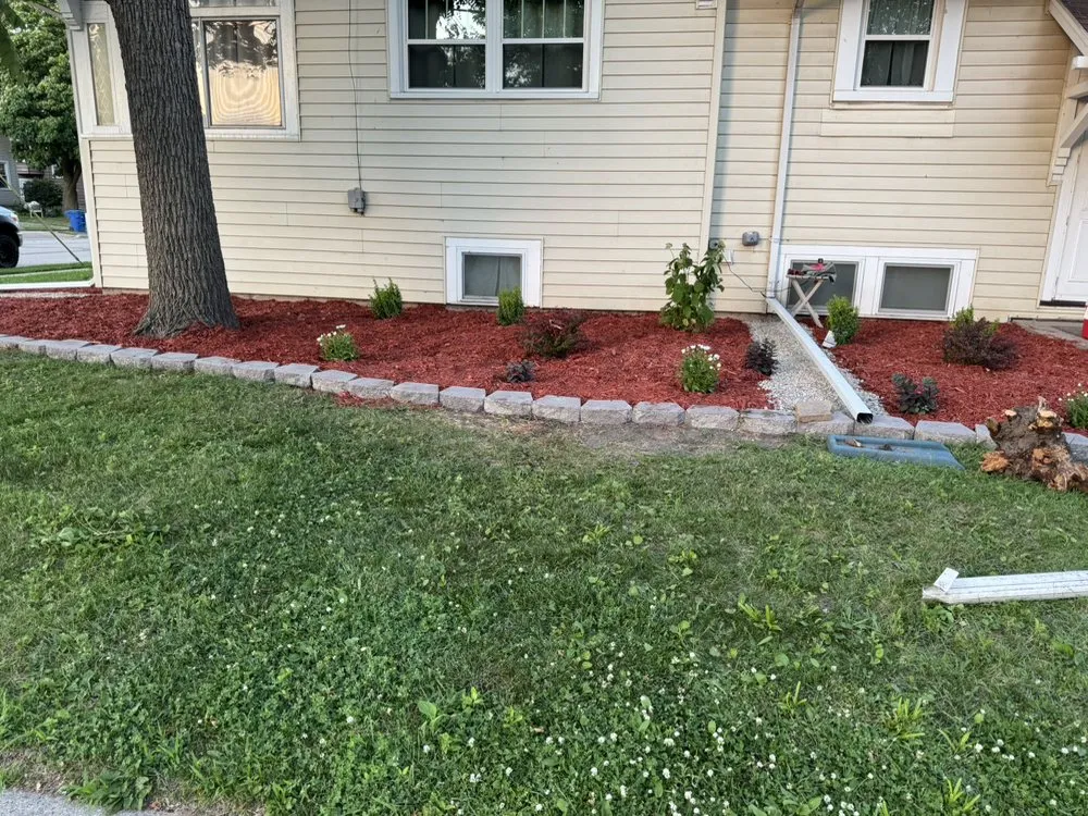 Custom landscape installation for beautiful yards across Fond du lac, WI - Katz Property Management