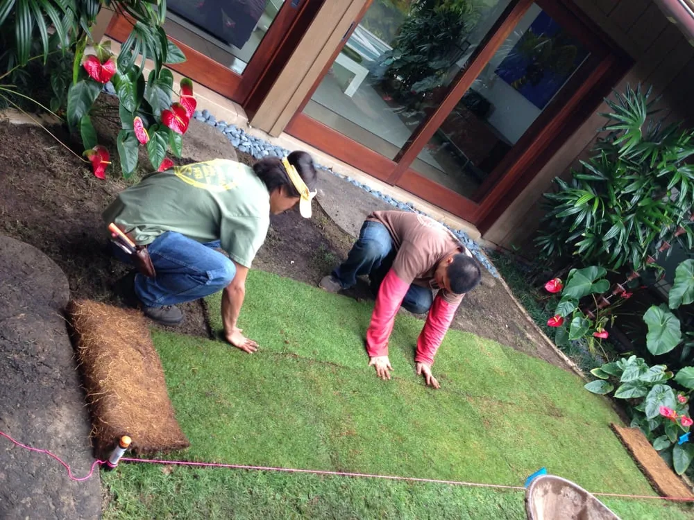 Professional landscape design in Kaneohe, HI - Kawahara Gardening Specialists