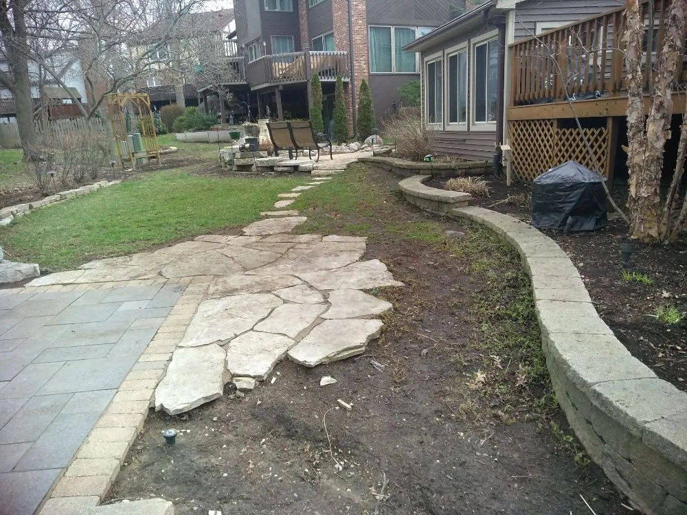 Expert landscape installation with custom design in Palos Hills, IL by Kay Lawn Service