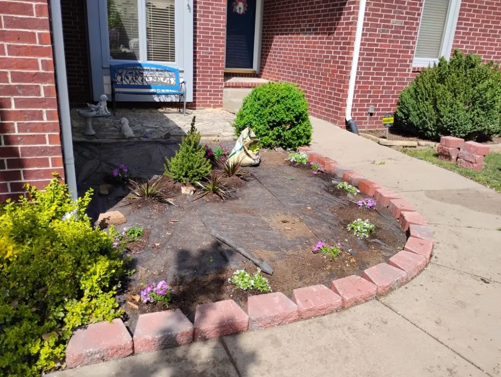 Professional landscape installation in Tulsa, OK - Kazper's Lawn and Tree Care