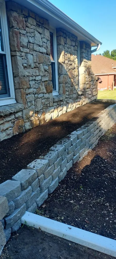 Professional garden landscaping for beautiful yards in Kansas City, MO by KB Home Repairs & Improvement