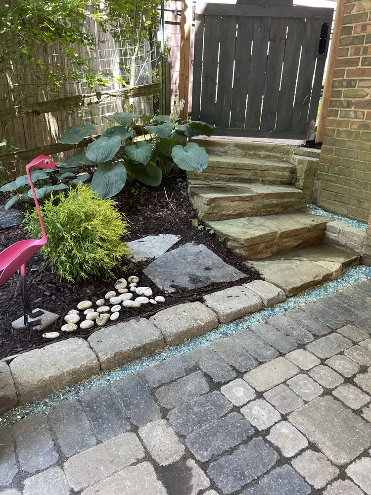 Custom garden landscaping for residential properties across Ann Arbor, MI - KB Landscaping & Snow Removal