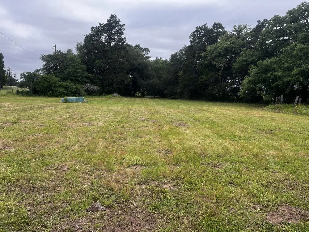 Expert lawn mowing service with custom design across Bellville, TX - KB Services