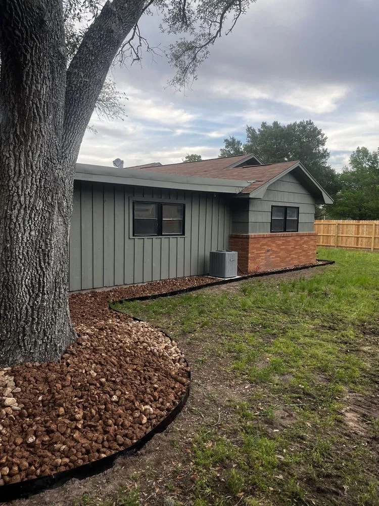 Professional yard maintenance in Bellville, TX by KB Services