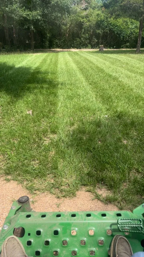 Expert garden landscaping for homes in Bellville, TX by KB Services