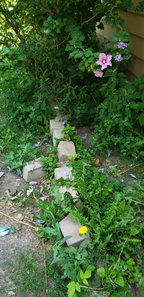 Custom garden landscaping in Bellwood, IL by KBS Landscaping