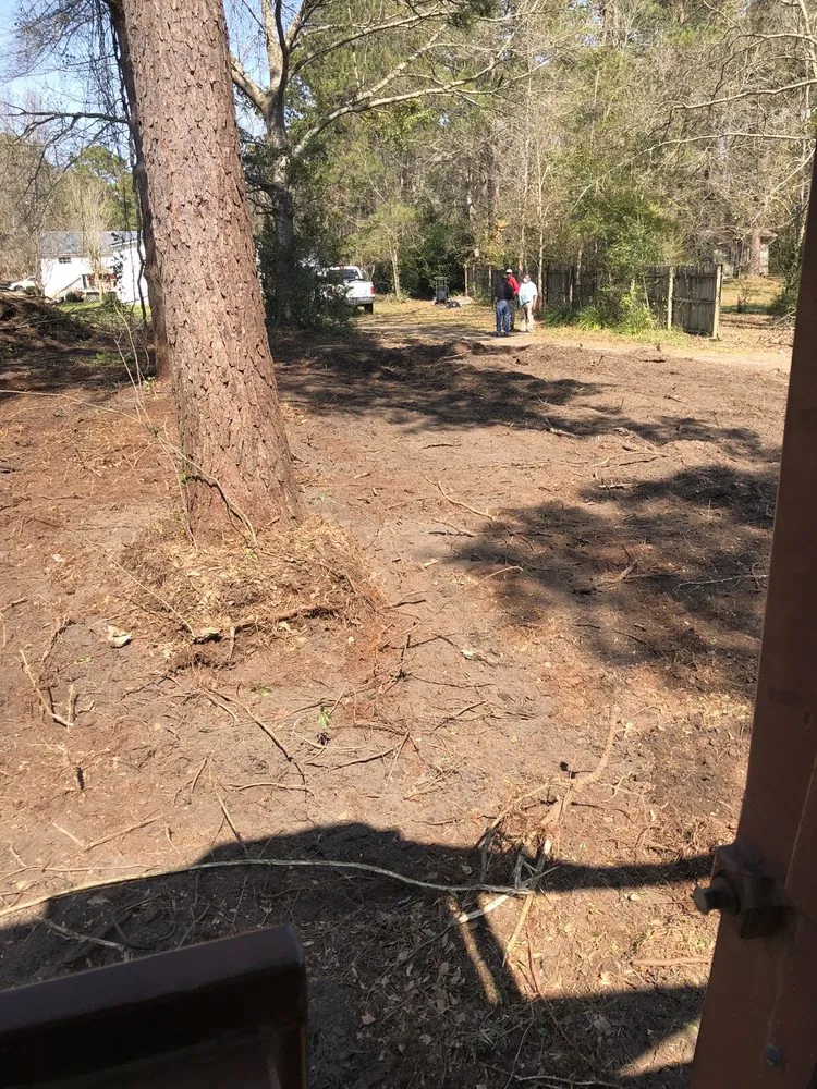 Custom yard cleanup service with custom design in Mount Pleasant, SC by Kbs Services