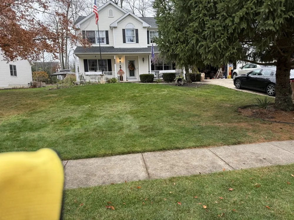Custom lawn care service for residential properties in Medina, OH by KC Cleanup Landscaping