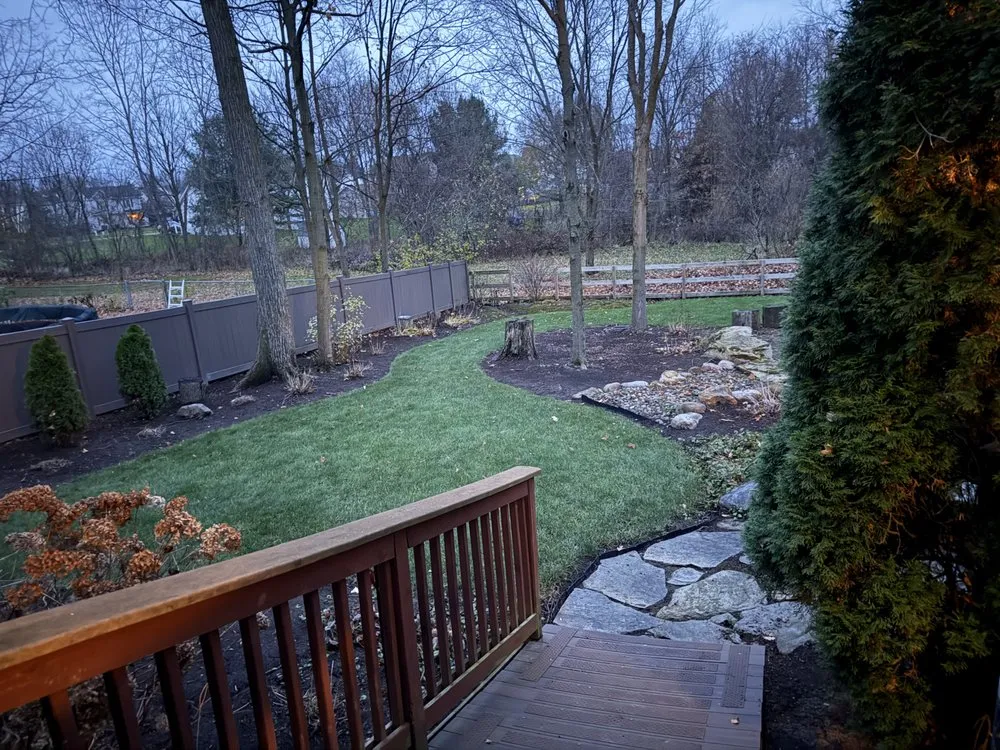 Top-rated landscape design for residential properties in Medina, OH by KC Cleanup Landscaping