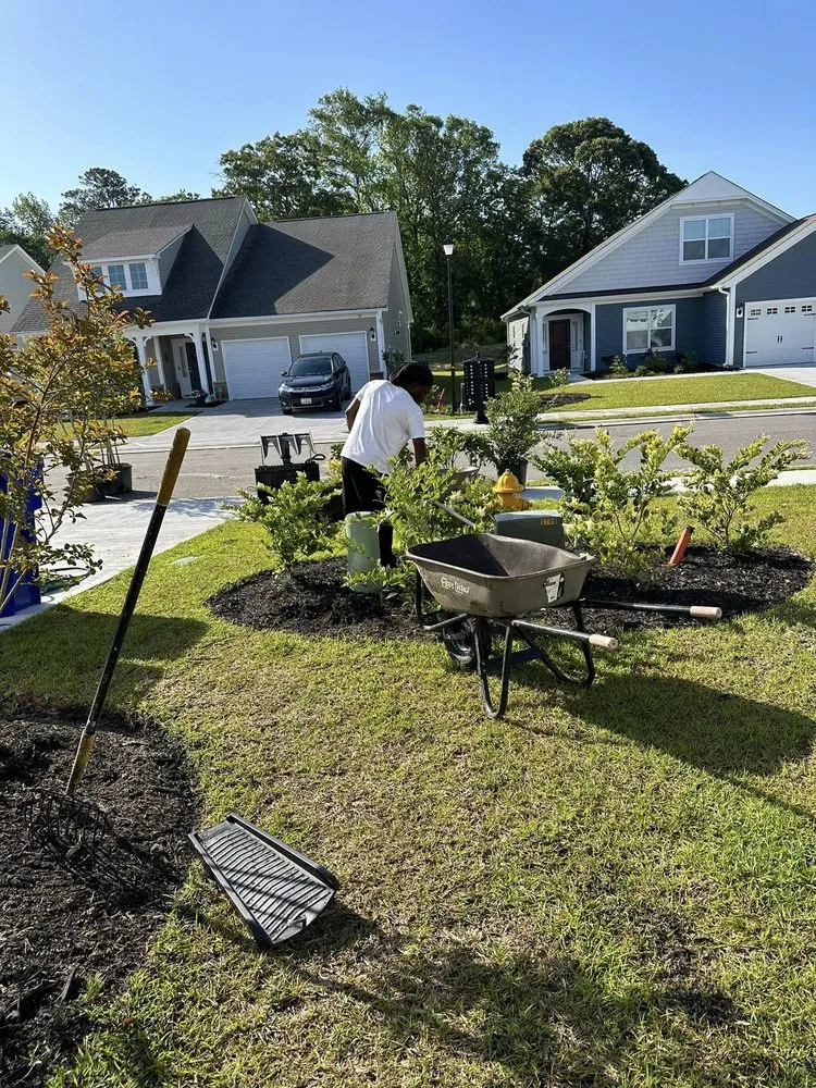 Custom residential landscaping in Loris, SC - KC Flowers