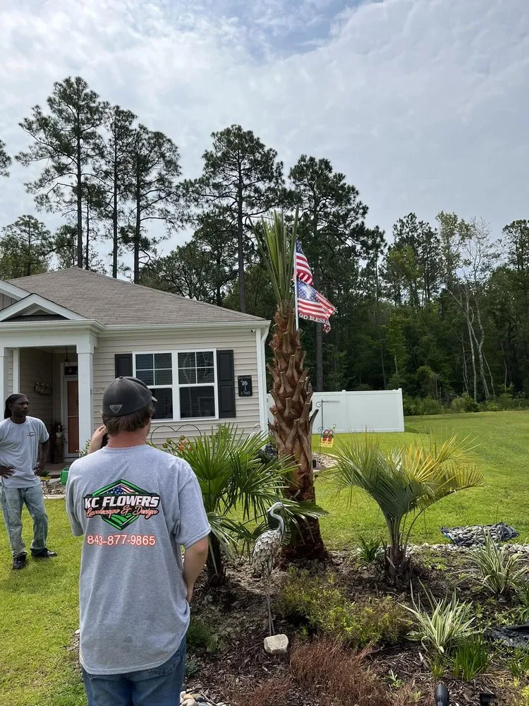 Affordable landscape design for residential properties across Loris, SC - KC Flowers