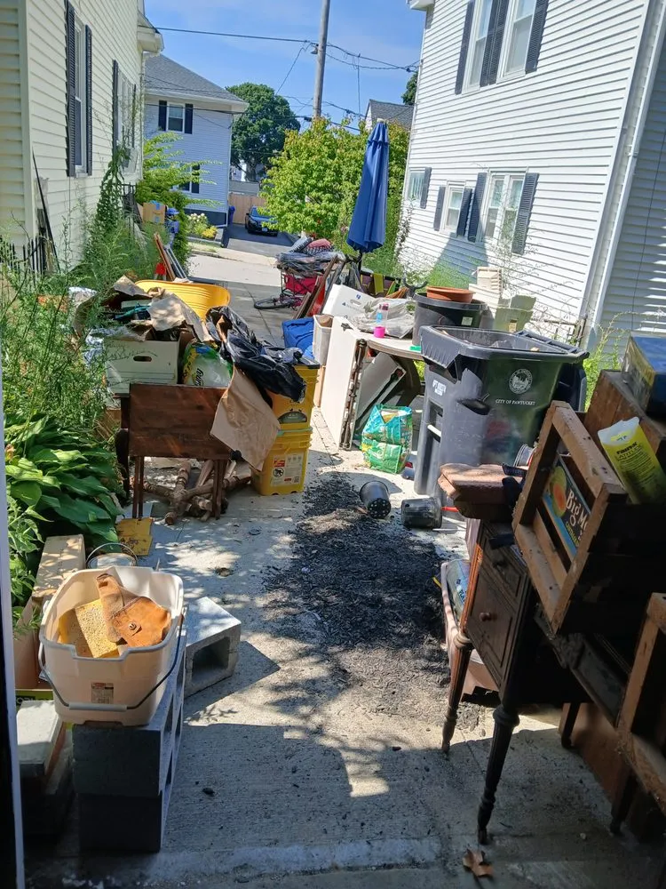 Professional yard cleanup service for outdoor upgrades across Pawtucket, RI - Kc Junk Removal and Services