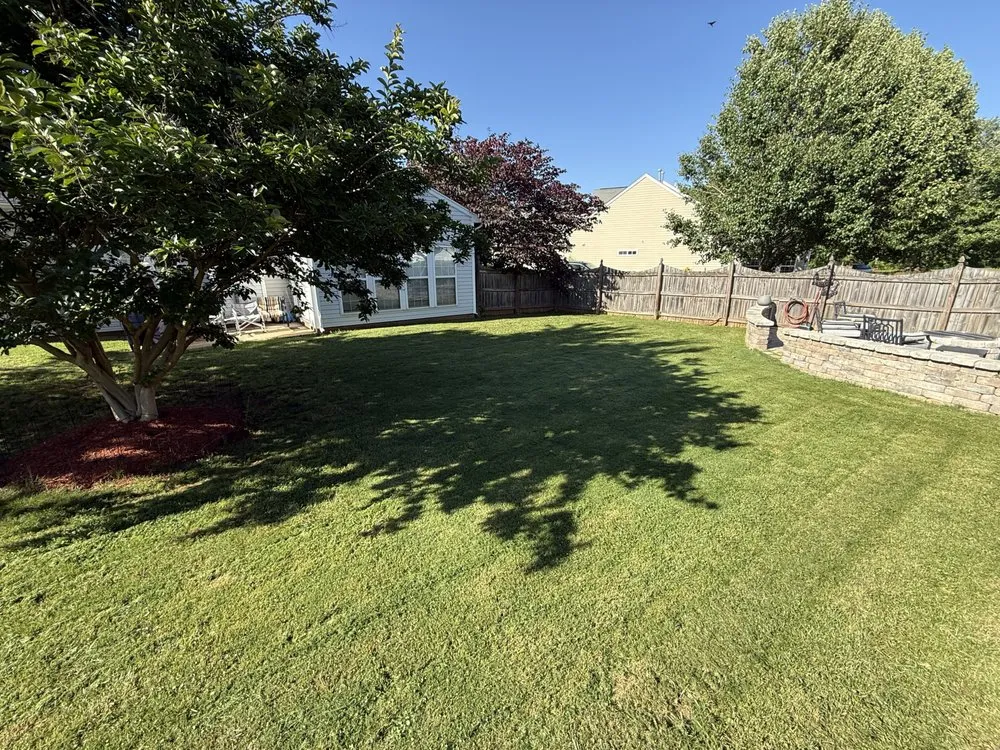 Professional yard maintenance with custom design in Spartanburg, SC by KC Landscaping & More