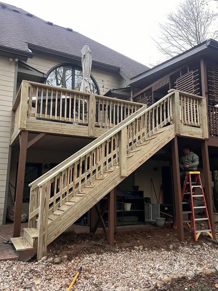 Custom landscape design for year-round maintenance in Cumming, GA by Kc Landscaping and Renovations