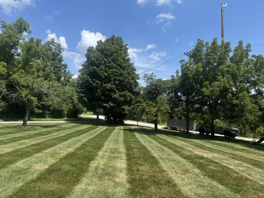 Reliable lawn mowing service in Ballwin, MO by KC Landscaping