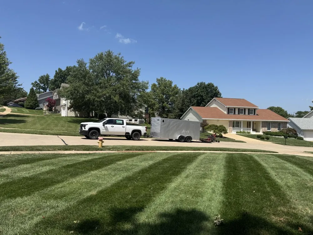 Affordable landscape installation for residential properties in Ballwin, MO by KC Landscaping