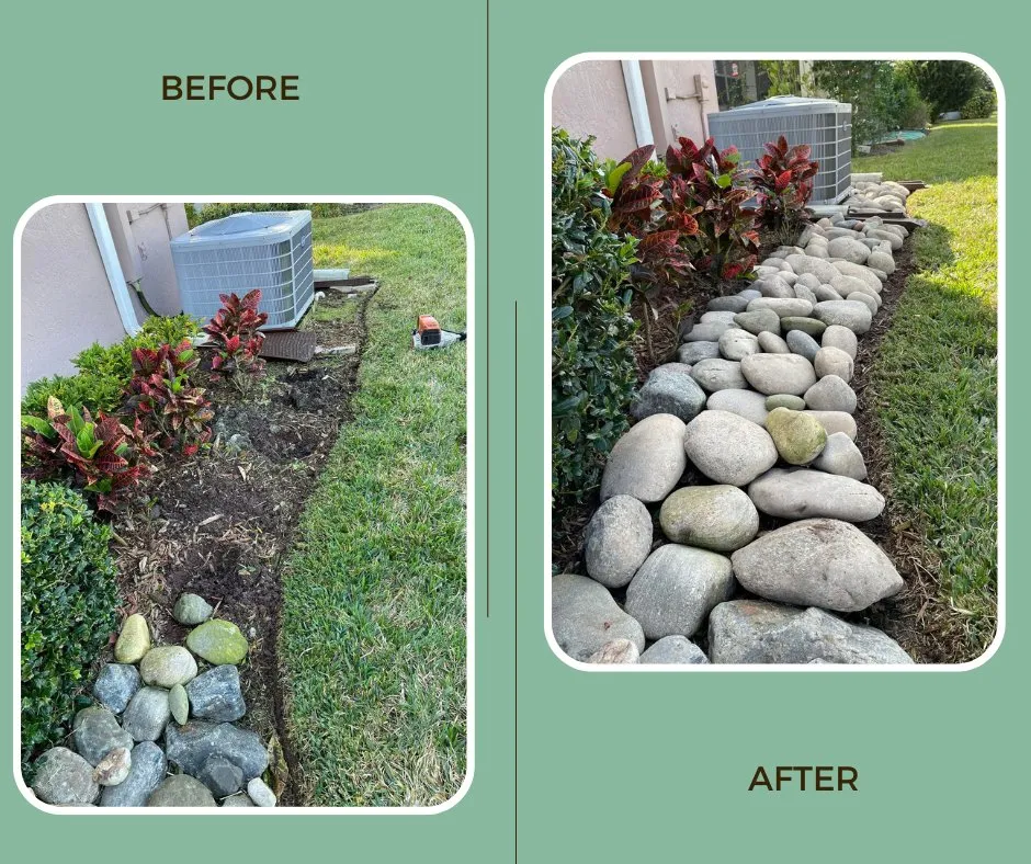 Custom landscape design for beautiful yards in St. Cloud, FL by KC Landscaping