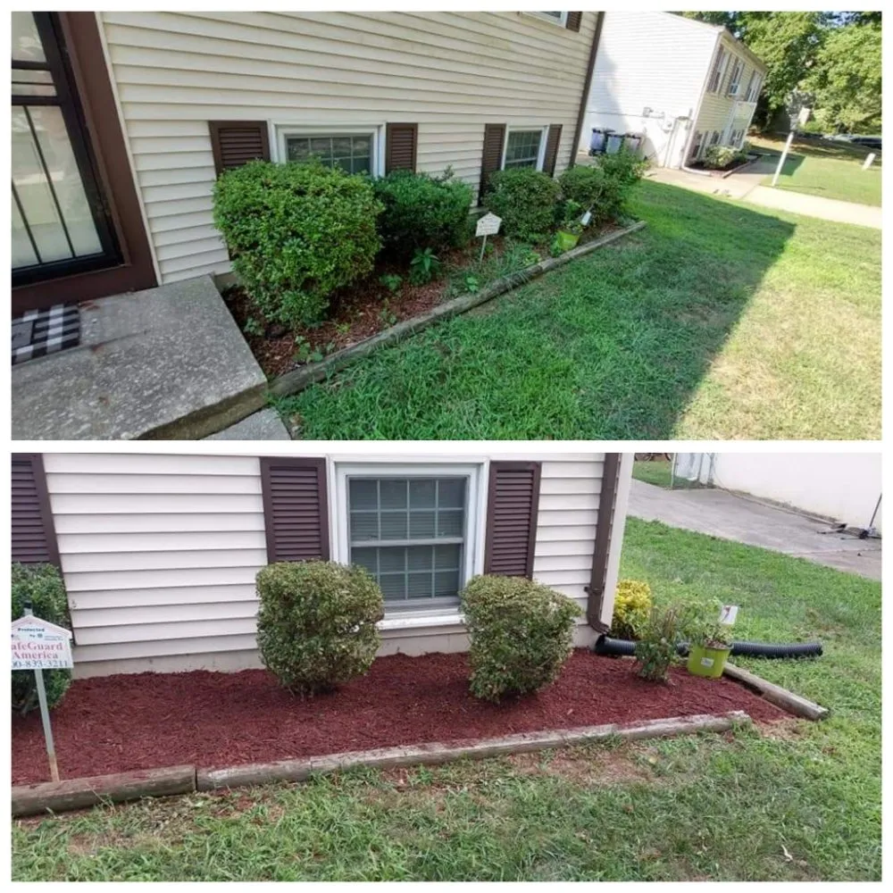 Custom yard cleanup service with custom design across Upper Marlboro, MD - KC Lawn Care