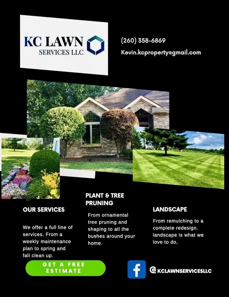 Reliable landscape installation for residential properties in Fort Wayne, IN by KC Lawn Services