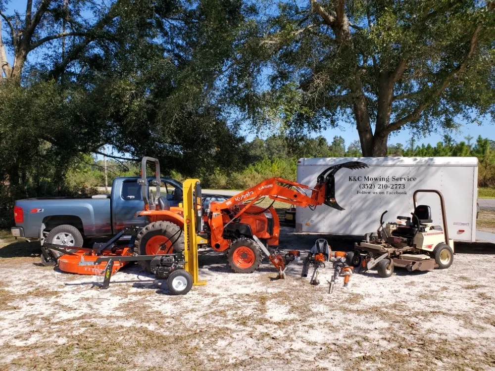 Reliable lawn care service for beautiful yards in Live Oak, FL by K&C Mowing Service