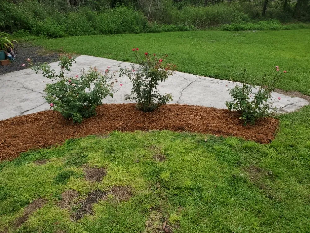 Custom landscaping services with custom design in Live Oak, FL by K&C Mowing Service