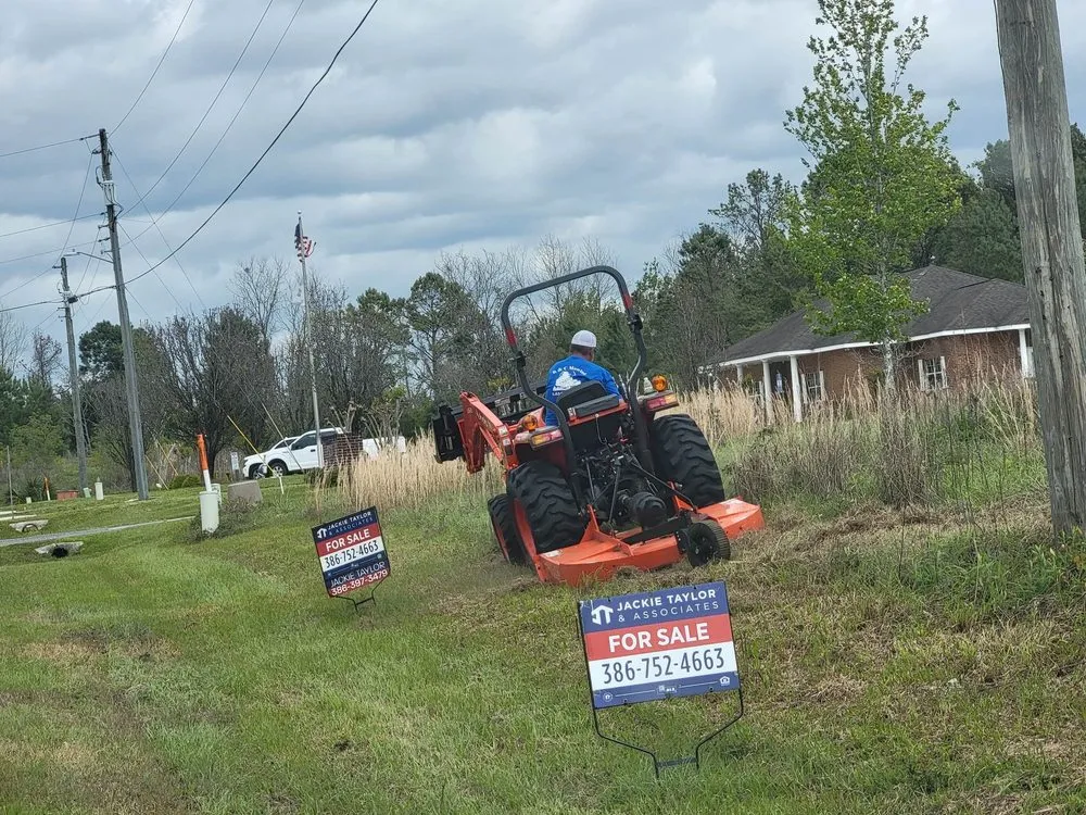 Expert landscaping services in Live Oak, FL by K&C Mowing Service
