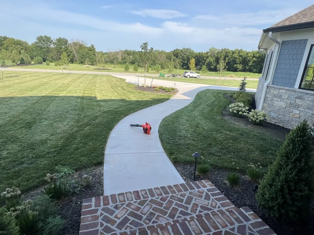 Expert garden landscaping for outdoor upgrades in Spring Hill, KS by KC Roots Lawn Care