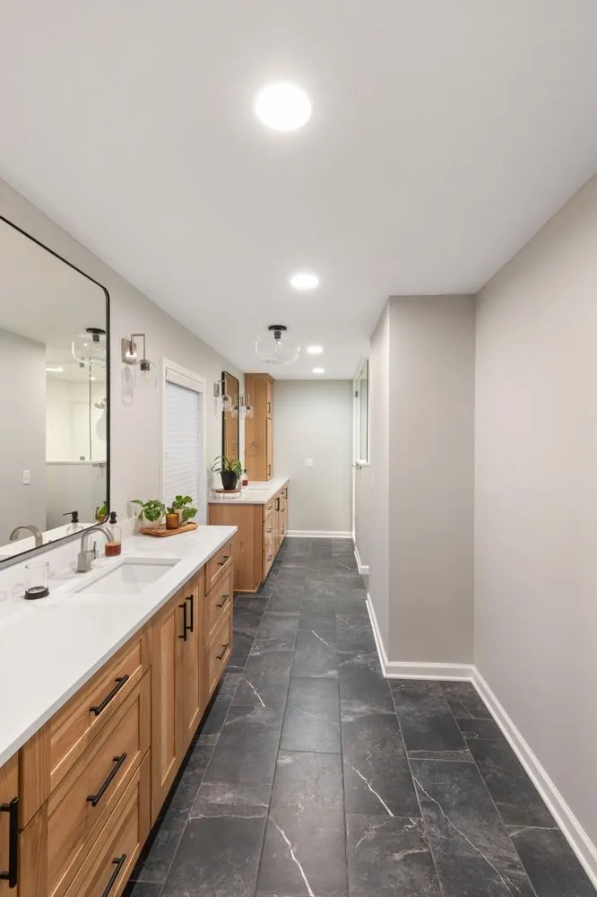 Professional garden landscaping in Lenexa, KS by KCBR Design Remodel