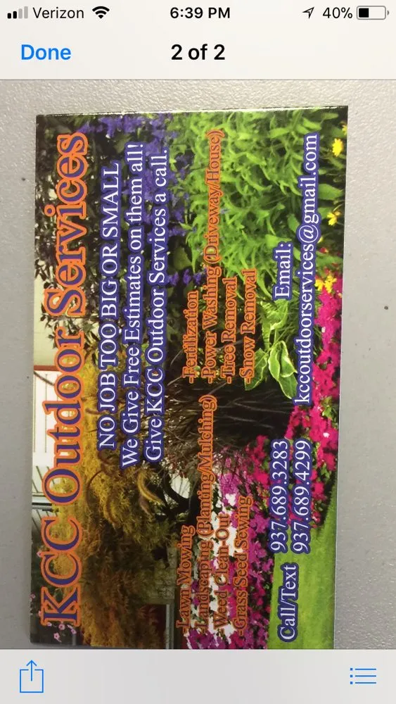 Custom residential landscaping near you in Germantown, OH by KCC Outdoor Services