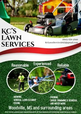KC'S Lawn Services Logo