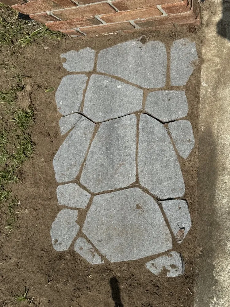 Custom landscape design in Sumter, SC by KC's Maintenance