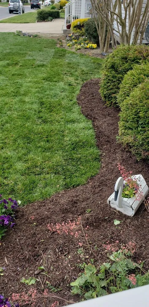 Professional garden landscaping for residential properties across Laurel, DE - KC'S Tree And Lawn Services