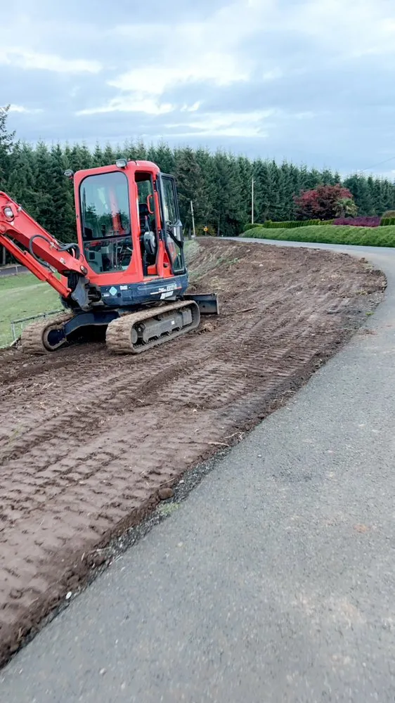 Professional landscape design in Cornelius, OR by K&D Excavation