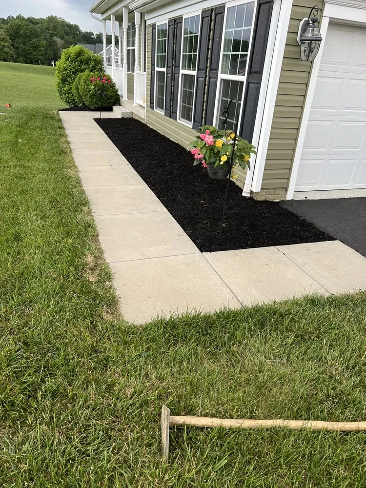 Professional landscaping services for residential properties in Reisterstown, MD by KD Exceptional Lawn Care