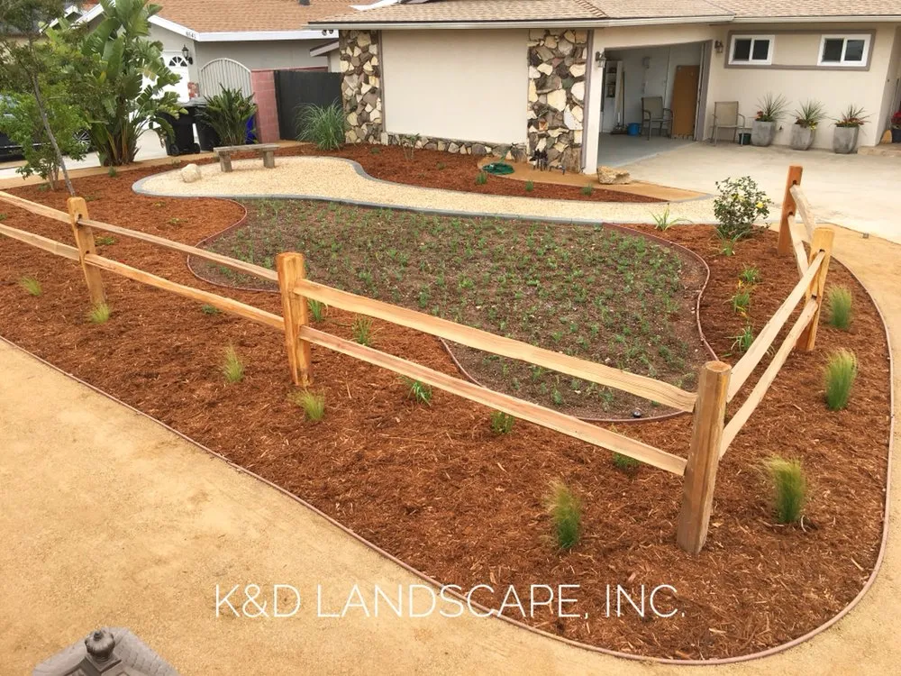 Reliable landscape design for homes in Ontario, CA by K&D Landscape