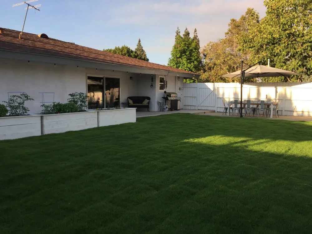 Top-rated lawn care service with custom design in Ontario, CA by K&D Landscape