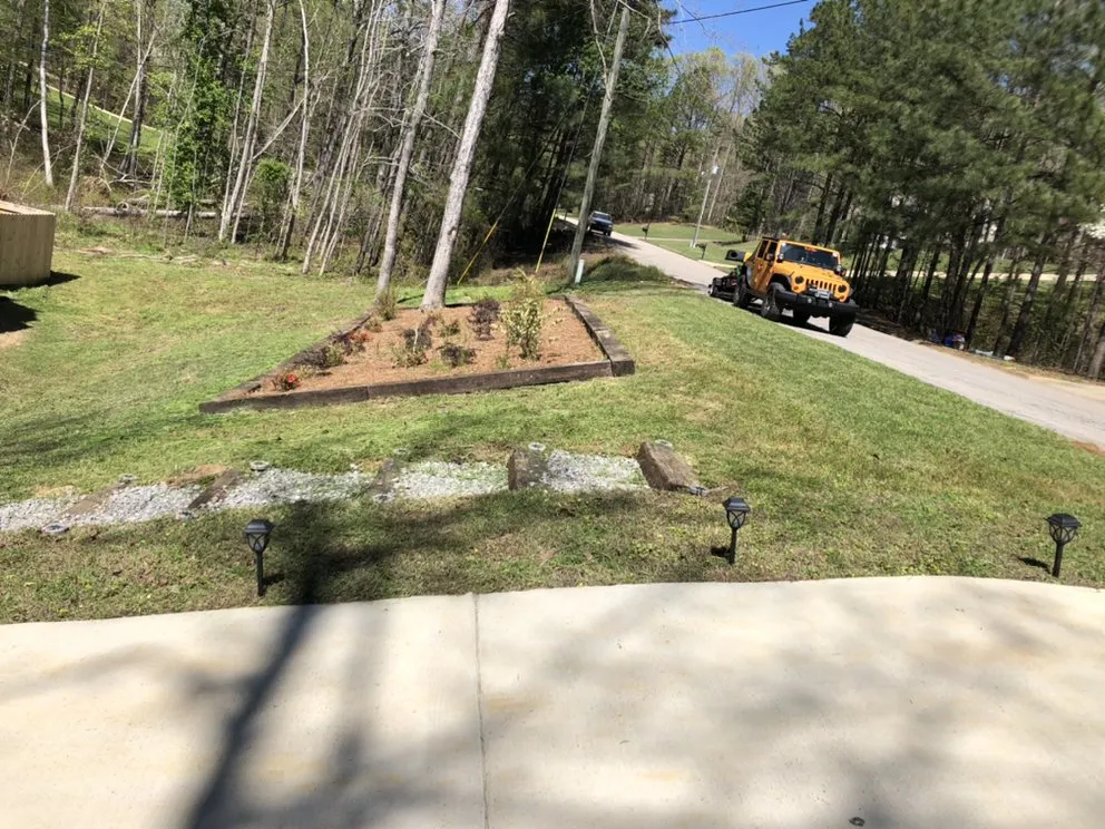 Local garden landscaping for homes in Tuscaloosa, AL by KD Lawn and Landscaping Services