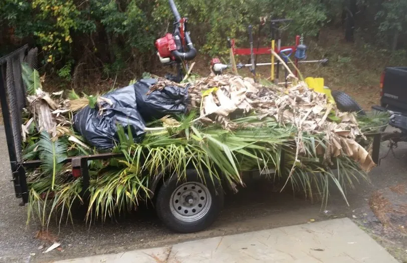 Custom yard cleanup service in Covington, LA by KDJ Lawn Maintenance