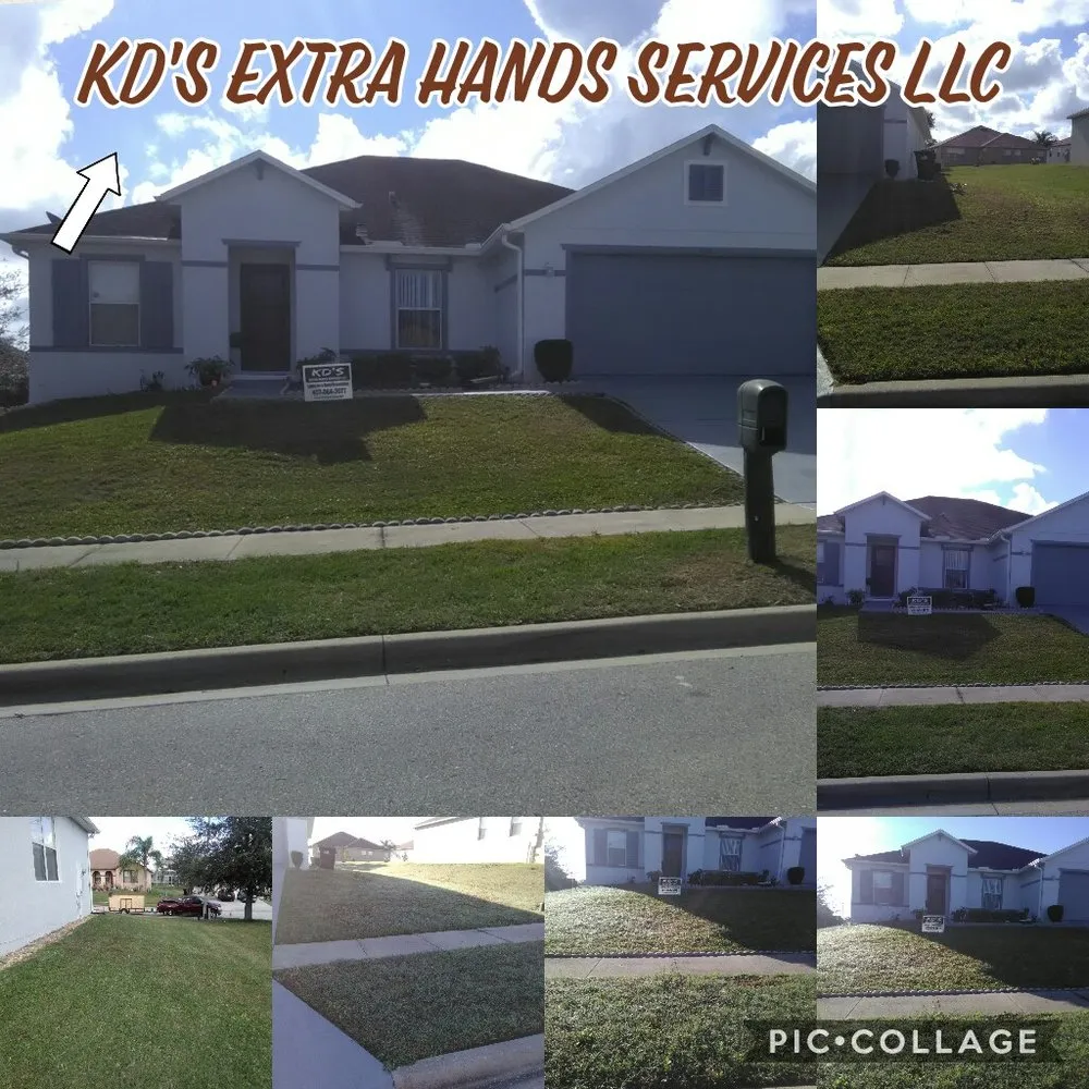 Local outdoor landscaping experts serving Orlando, FL - Kd's Extra Hands Services