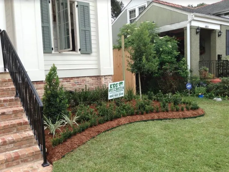Professional landscape design for beautiful yards in Laplace, LA by KD's Lawn Care