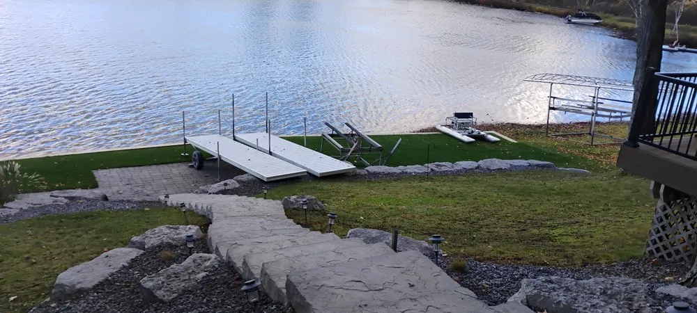 Reliable landscape installation experts serving Blanchard, MI - Kd's Leaf Removal