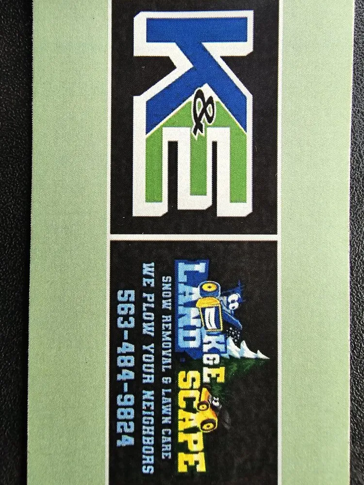 Professional landscape installation with custom design across Muscatine, IA - K&E Landscape