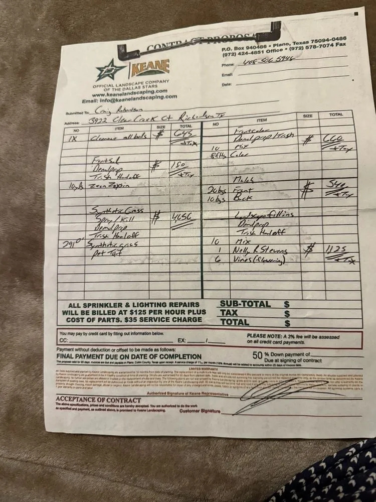 Affordable lawn mowing service for homes across Wylie, TX - Keane Landscaping