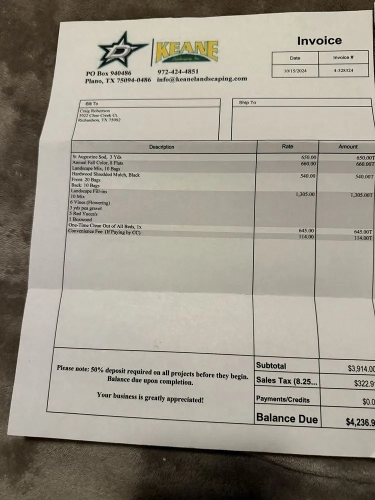 Affordable outdoor landscaping in Wylie, TX - Keane Landscaping