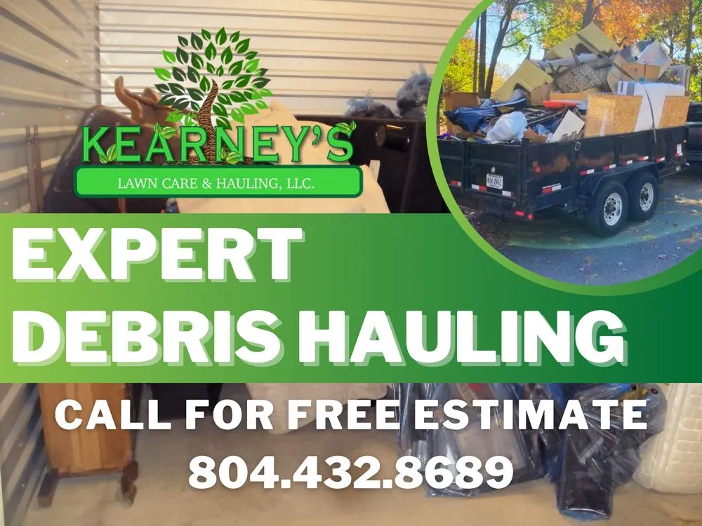 Custom lawn mowing service for beautiful yards in Richmond, VA by Kearney's Lawn Care & Hauling