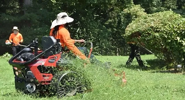 Professional yard maintenance for beautiful yards in Richmond, VA by Kearney's Lawn Care & Hauling